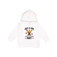 thumbnail image 1 of Inktastic Artist Just a Girl Who Loves Art Toddler Hoodie, 1 of 4