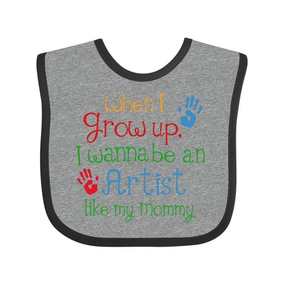 Inktastic Artist Like Mommy Boys or Girls Baby Bib