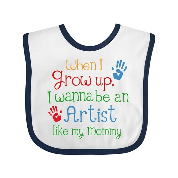 Inktastic Artist Like Mommy Boys or Girls Baby Bib