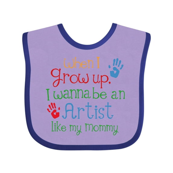 Inktastic Artist Like Mommy Boys or Girls Baby Bib