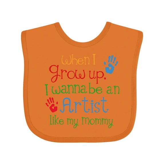 Inktastic Artist Like Mommy Boys or Girls Baby Bib