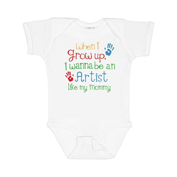 Inktastic Artist Like Mommy Boys or Girls Baby Bodysuit