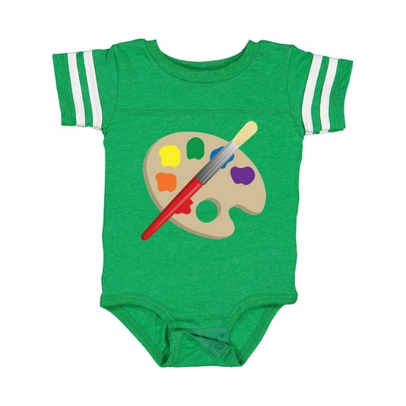 Inktastic Artist Palette and Brush Boys or Girls Baby Bodysuit