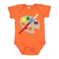 thumbnail image 1 of Inktastic Artist Palette and Brush Boys or Girls Baby Bodysuit, 1 of 5
