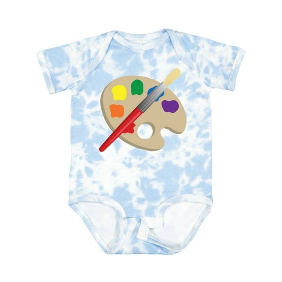 Inktastic Artist Palette and Brush Boys or Girls Baby Bodysuit