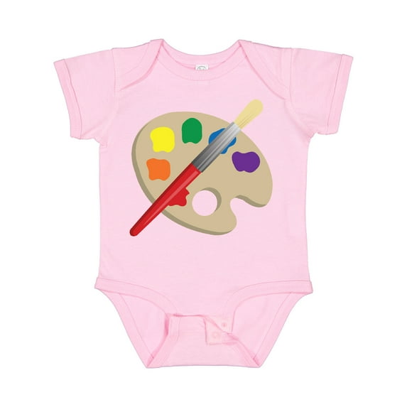 Inktastic Artist Palette and Brush Boys or Girls Baby Bodysuit