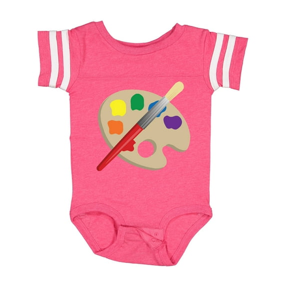 Inktastic Artist Palette and Brush Boys or Girls Baby Bodysuit