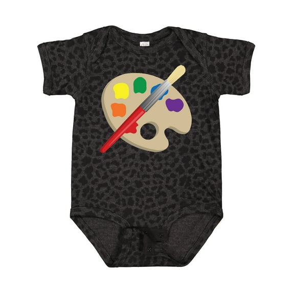 Inktastic Artist Palette and Brush Boys or Girls Baby Bodysuit