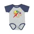 thumbnail image 1 of Inktastic Artist Palette and Brush Boys or Girls Baby Bodysuit, 1 of 5