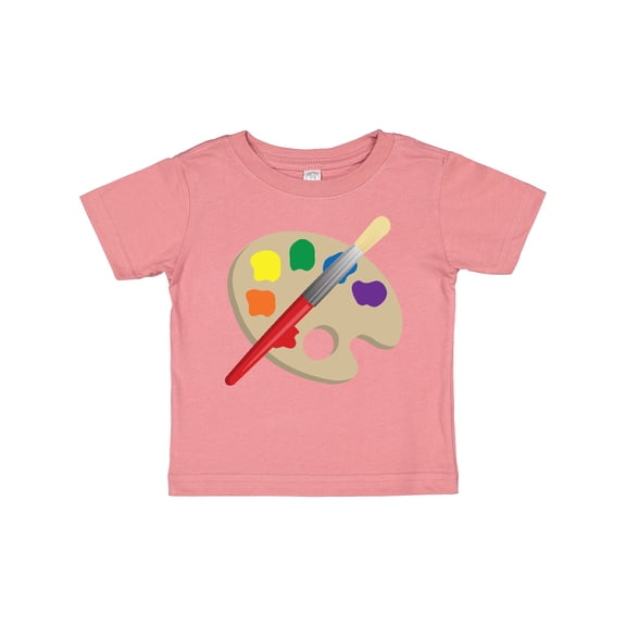 Inktastic Artist Palette and Brush Boys or Girls Baby T-Shirt