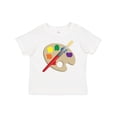 thumbnail image 1 of Inktastic Artist Palette and Brush Boys or Girls Baby T-Shirt, 1 of 5