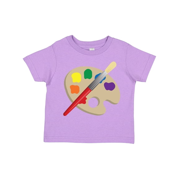 Inktastic Artist Palette and Brush Boys or Girls Toddler T-Shirt