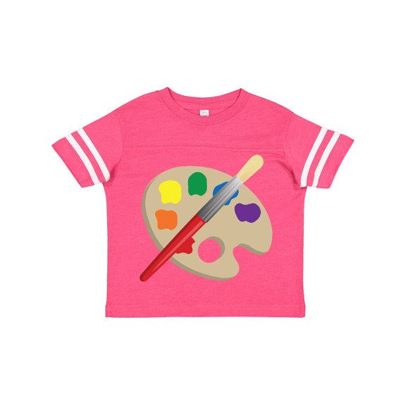 Inktastic Artist Palette and Brush Boys or Girls Toddler T-Shirt