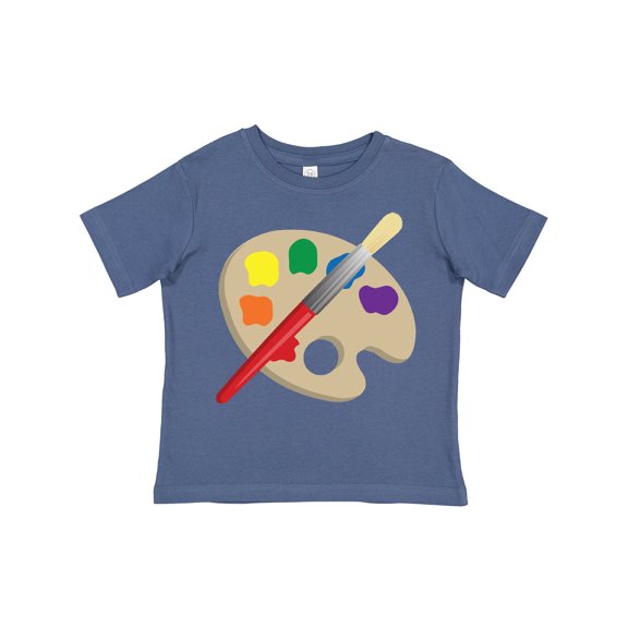 Inktastic Artist Palette and Brush Boys or Girls Toddler T-Shirt