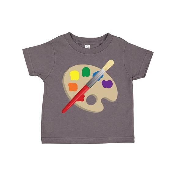 Inktastic Artist Palette and Brush Boys or Girls Toddler T-Shirt