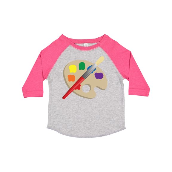 Inktastic Artist Palette and Brush Boys or Girls Toddler T-Shirt