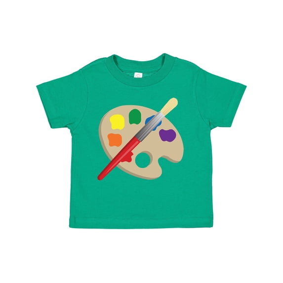 Inktastic Artist Palette and Brush Boys or Girls Toddler T-Shirt