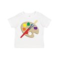 thumbnail image 1 of Inktastic Artist Palette and Brush Boys or Girls Toddler T-Shirt, 1 of 5