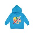 thumbnail image 1 of Inktastic Artist Palette and Brush Toddler Hoodie, 1 of 4