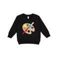 thumbnail image 1 of Inktastic Artist Palette and Brush Toddler Sweatshirt, 1 of 4