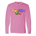 thumbnail image 1 of Inktastic Artistic Butterfly Long Sleeve T-Shirt, 1 of 5