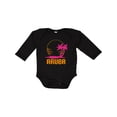 thumbnail image 1 of Inktastic Aruba Apparel for Cruise Girls Long Sleeve Baby Bodysuit, 1 of 5