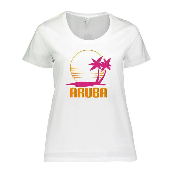 Inktastic Aruba Apparel for Cruise Women's Plus Size T-Shirt