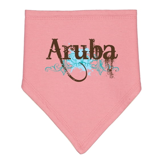 Inktastic Aruba Baby Bandana Bib