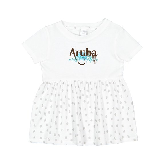 Inktastic Aruba Girls Baby Dress