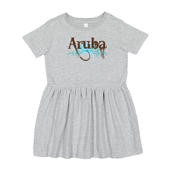 Inktastic Aruba Girls Toddler Dress