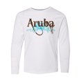 thumbnail image 1 of Inktastic Aruba Long Sleeve Youth T-Shirt, 1 of 5