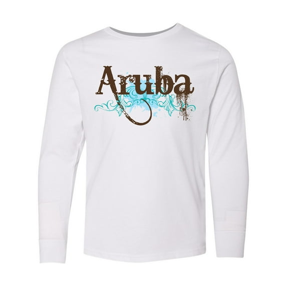 Inktastic Aruba Long Sleeve Youth T-Shirt