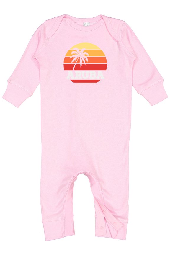 Aruba Vacation Baby Romper Coveralls