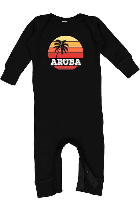 Aruba Vacation Baby Romper Coveralls