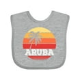 thumbnail image 1 of Inktastic Aruba Vacation Boys or Girls Baby Bib, 1 of 4