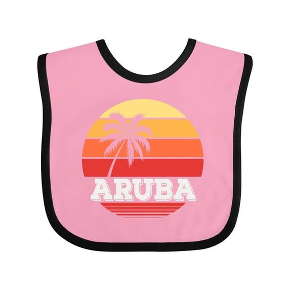 Inktastic Aruba Vacation Boys or Girls Baby Bib