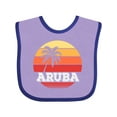thumbnail image 1 of Inktastic Aruba Vacation Boys or Girls Baby Bib, 1 of 4