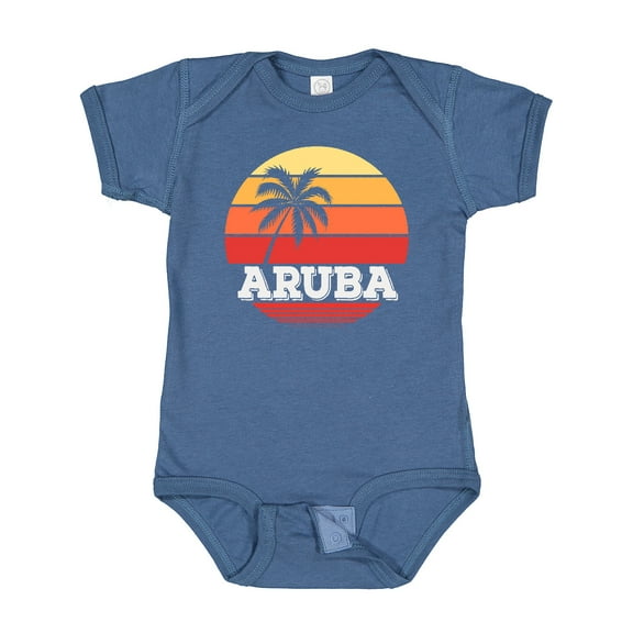 Inktastic Aruba Vacation Boys or Girls Baby Bodysuit