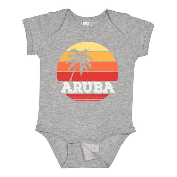 Inktastic Aruba Vacation Boys or Girls Baby Bodysuit