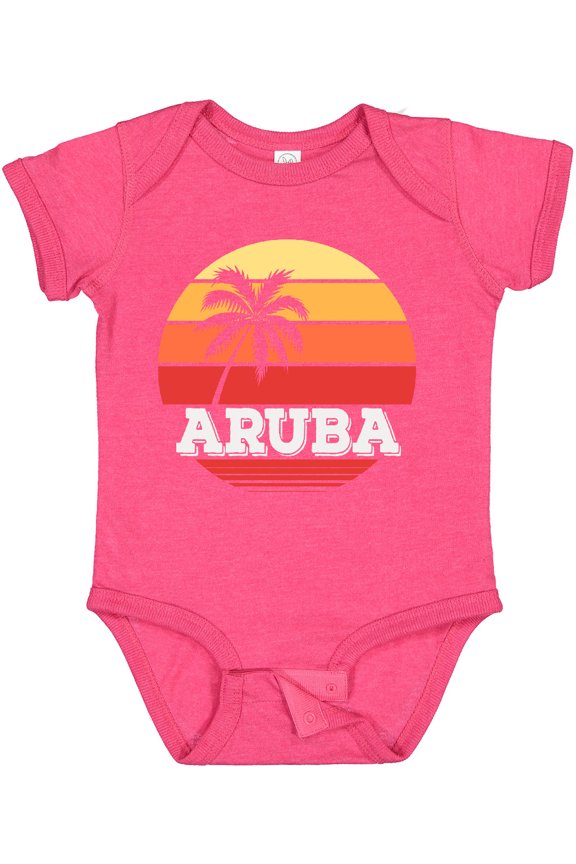 Aruba Vacation Boys or Girls Baby Bodysuit