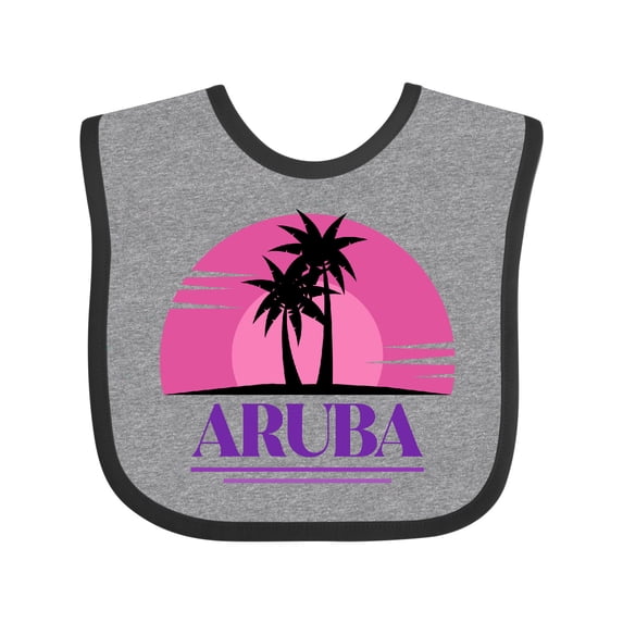 Inktastic Aruba Vacation Cruise Girls Baby Bib