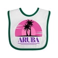 thumbnail image 1 of Inktastic Aruba Vacation Cruise Girls Baby Bib, 1 of 4
