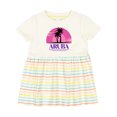 thumbnail image 1 of Inktastic Aruba Vacation Cruise Girls Baby Dress, 1 of 5
