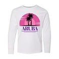 thumbnail image 1 of Inktastic Aruba Vacation Cruise Long Sleeve Youth T-Shirt, 1 of 5