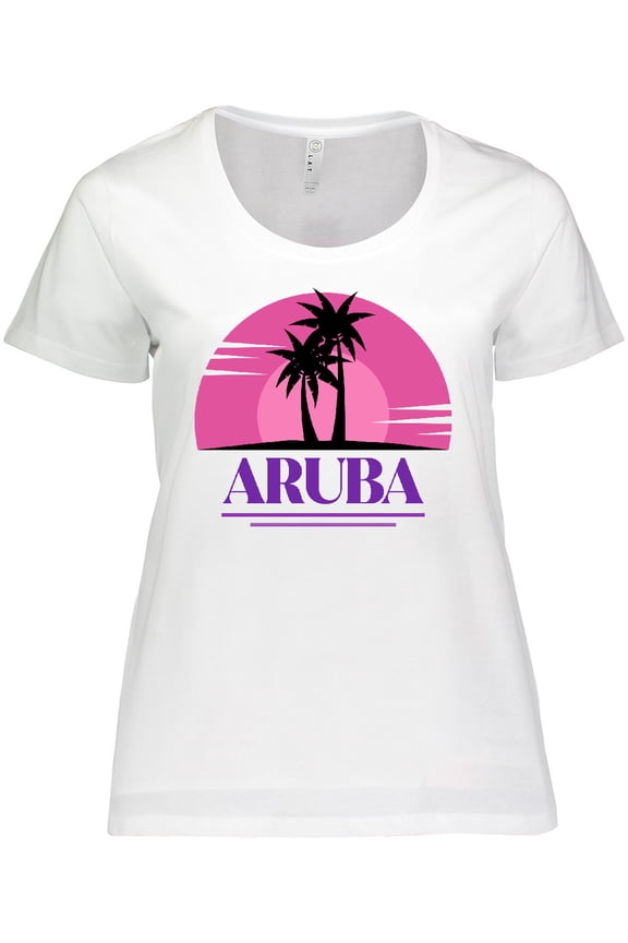 Aruba Vacation Cruise Women's Plus Size T-Shirt