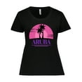 thumbnail image 1 of Inktastic Aruba Vacation Cruise Women's Plus Size T-Shirt, 1 of 5
