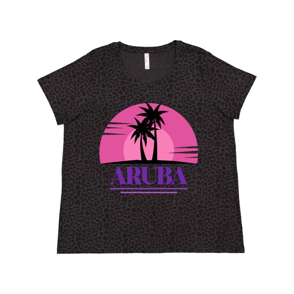 Inktastic Aruba Vacation Cruise Women's Plus Size T-Shirt