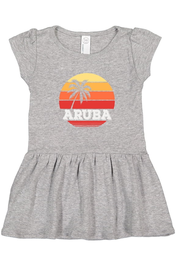 Aruba Vacation Girls Toddler Dress