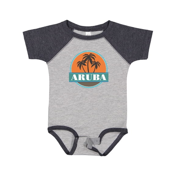 Inktastic Aruba Vacation Sunset Boys or Girls Baby Bodysuit