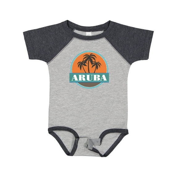 Inktastic Aruba Vacation Sunset Boys or Girls Baby Bodysuit